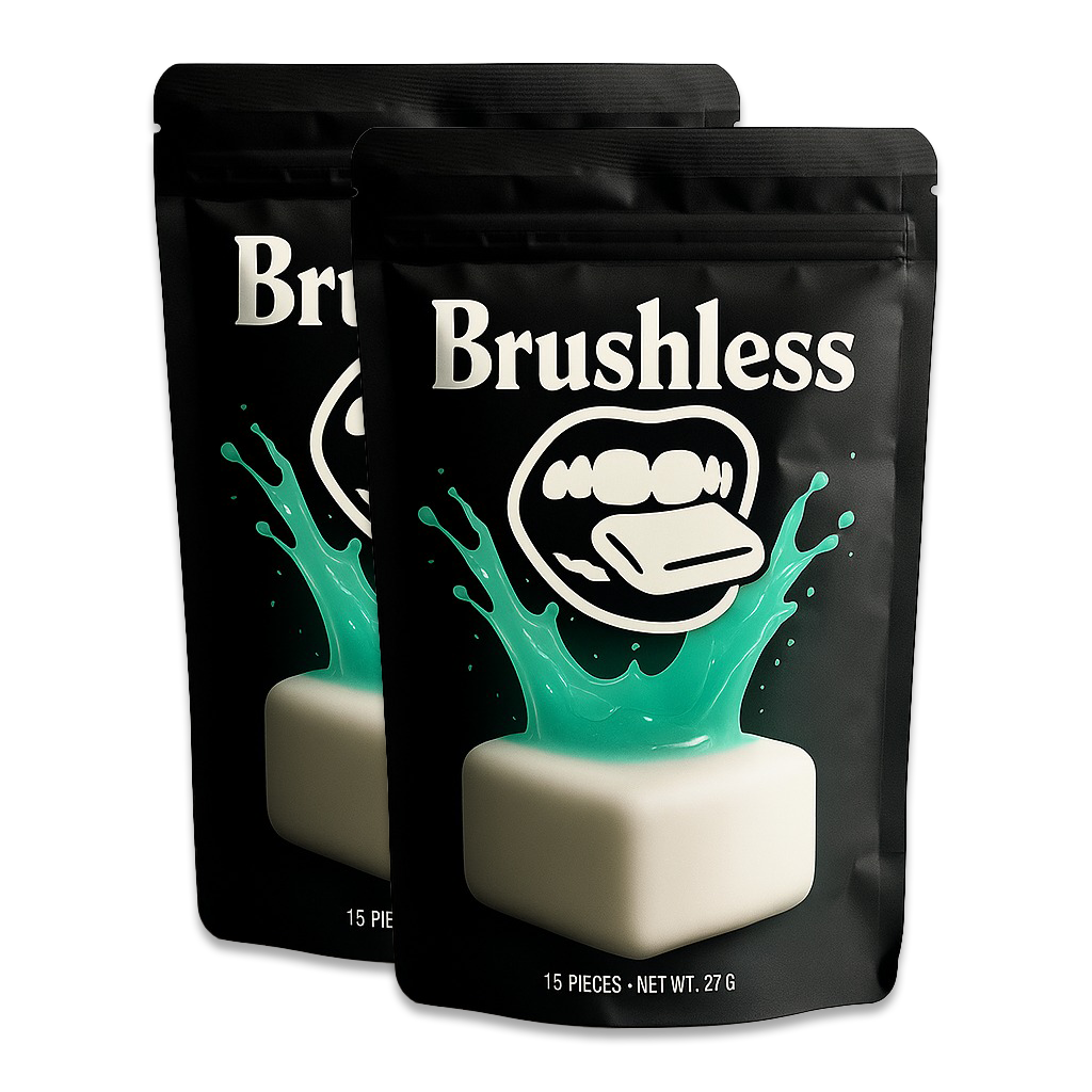 2 Brushless Gum Packs